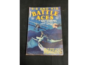 G-8 And His Battle Aces #1  October 1933 First Issue