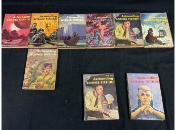 Pulp Astounding Stories. 1956 And 1957