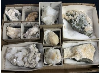 Assortment Of  Minerals.