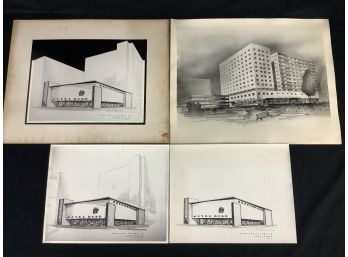 Kane And Fairchild Architects Hotel Bond Design. Various Size Concept Art Prints.