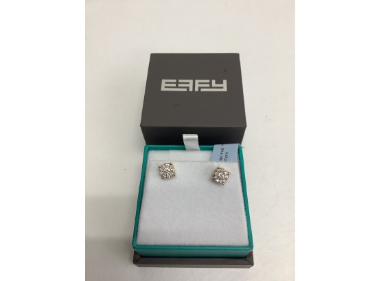 Effy 14kt 0.5 Cttw Diamond Stud Earrings $1800 Retail Price