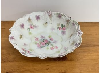RS Prussia Floral Decorated Bowl