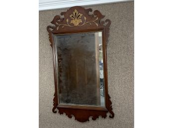Kindel Mahogany Chippendale Frame With Gold Detail