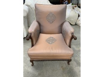 Vintage Custom Upholstered Arm Chair