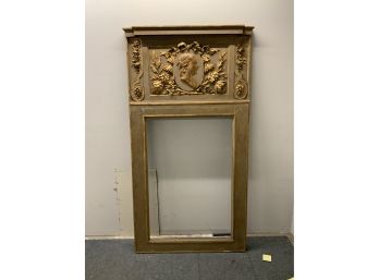 Over The Mantle French Trumeau Missing Mirror