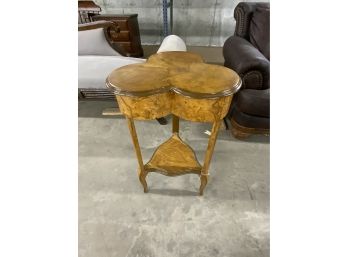 Burled Side Table