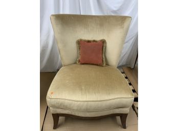 Oversized Upholstered Armless Chair