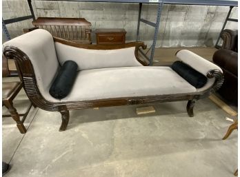 Chaise Lounge With Carved Edges