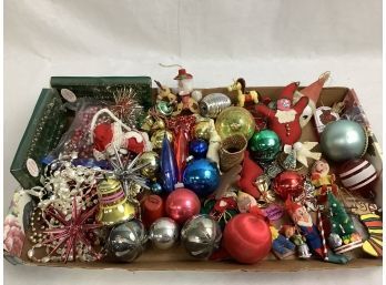 Assorted Vintage Christmas Tree Ornaments