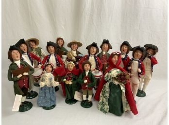 15 Byers Choice Carolers Created Especially For Williamsburg