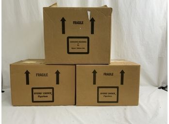 7 Byers Choice Figurine Original Shipping Boxes
