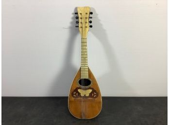 A. Galiano Bowl Back Mandolin With Butterfly Inlay