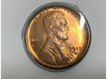 1912-S Lincoln Cent Ms ***Note Change In Mint Mark***