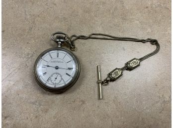 Antique American Waltham Watch Co. Pocket Watch With Fob