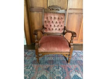 Victorian Eastlake Armchair