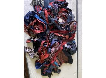 Large Lot Of Ties Including Some Designers