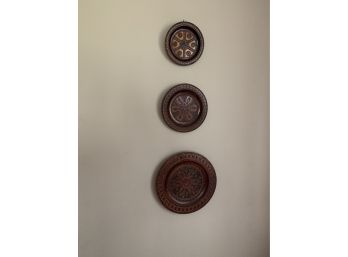 Polish Carved Wood Plates