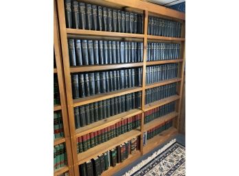 Large Wall Of Law Books