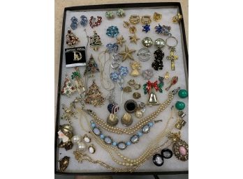 Large Grouping Of Estate Costume Jewelry