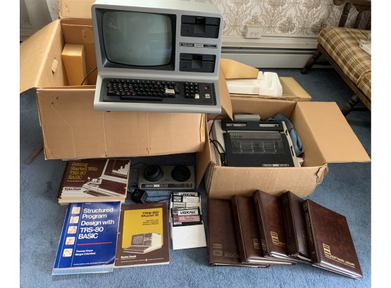 Radio Shack TRS-80 Model III With Accessories And Boxes
