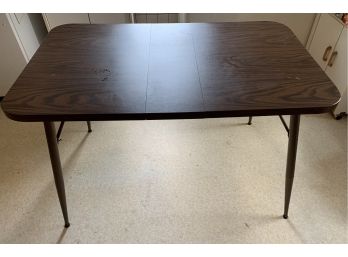 Vintage Retro Formica Top Table With Leaf