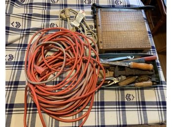 Vintage Tools And Power Cord