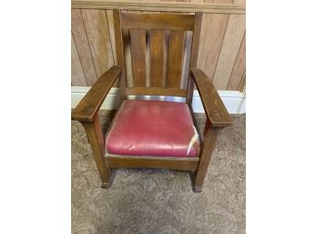Lifetime Signed Misson Oak Rocking Chair
