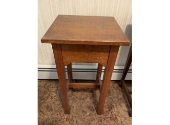 Quaint Furniture Oak 1 Drawer Stand