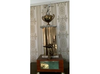 Large Vintage Bowling Trophy