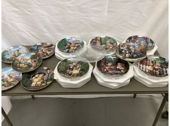13 Plate Collection Of Hummel Collector Plates