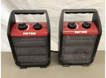 2 Patton Portable  Heaters