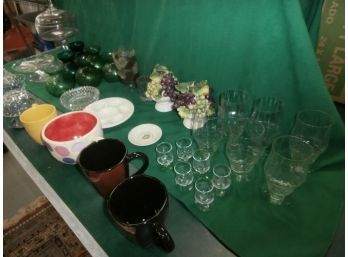 Kastrup/ Waterford Glass, Vases, Assorted Glass & China Items