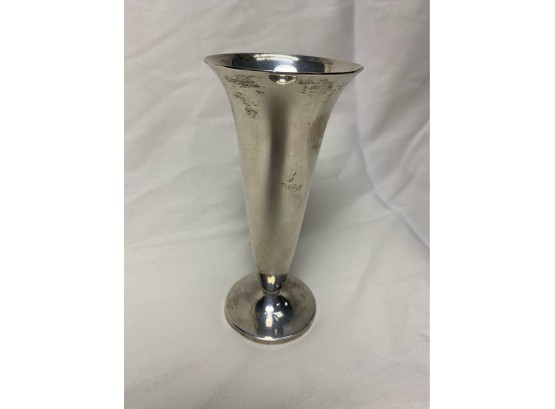 Tiffany Sterling Silver 6” Trumpet Vase 4.6 Ozt