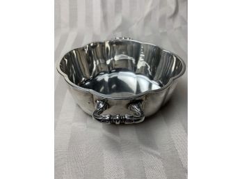 Sanborn Mexican Sterling Silver Handled Bowl 9.2 Ozt
