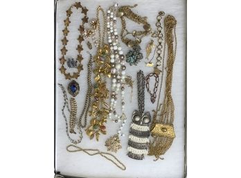 Mixed Vintage Costume Jewelry