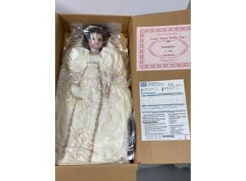 Williamsburg Doll Factory Lady Anne Josephine 20”