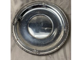 Large Wallace Sterling Silver 14” Charger 21.8 Ozt