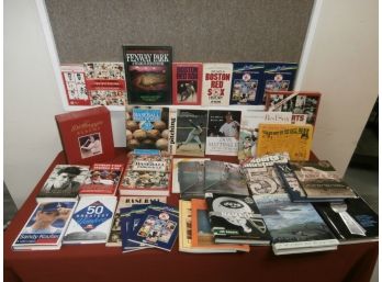 Baseball, Football And Golf Coffee Table Books, Including 2 Volume Set Of The DiMaggio-30+ Count