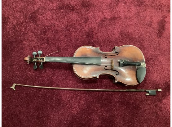 Nikol Amati Czechoslovakia Violin And Bow