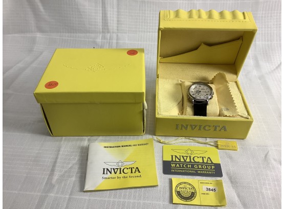 Invicta Model 2732 1st Gen. Minute Repeater Perpetual Calendar With Original Box And Paperwork