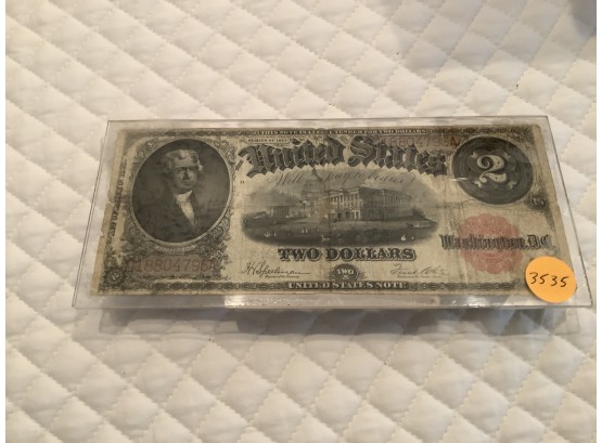 1917 $2 Bills Red Seal