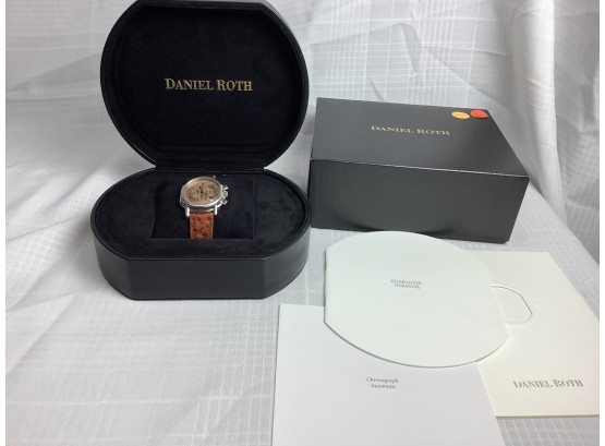 Daniel Roth Numero 584 Automatic Watch With Original Box And Paper Work