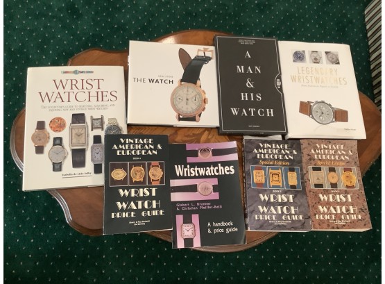 Grouping Of Watch Books Including Coffee Table And Reference