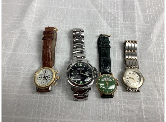 4 High Quality Designer Watch Copies Including Panerai, Paul Garner, And Others