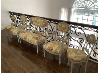 5 Piece Parlor Set With A Great French Look And Style