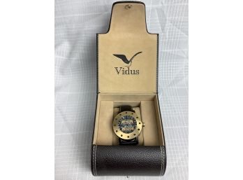 Vidus Skeleton Watch Model 8302-9684M-0135 With Guarantee Card And Original Box