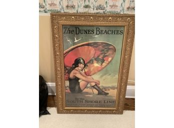 The Dunes Beaches Framed Poster