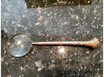 Gold Filled And Mother Of Pearl Magnifying Glass