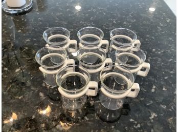 Set Of 8 Bodum Espresso Cups