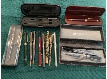 Grouping Of Assorted Pens